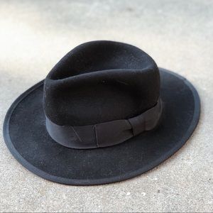 Australian Made 100% Wool Men’s Fedora - Black